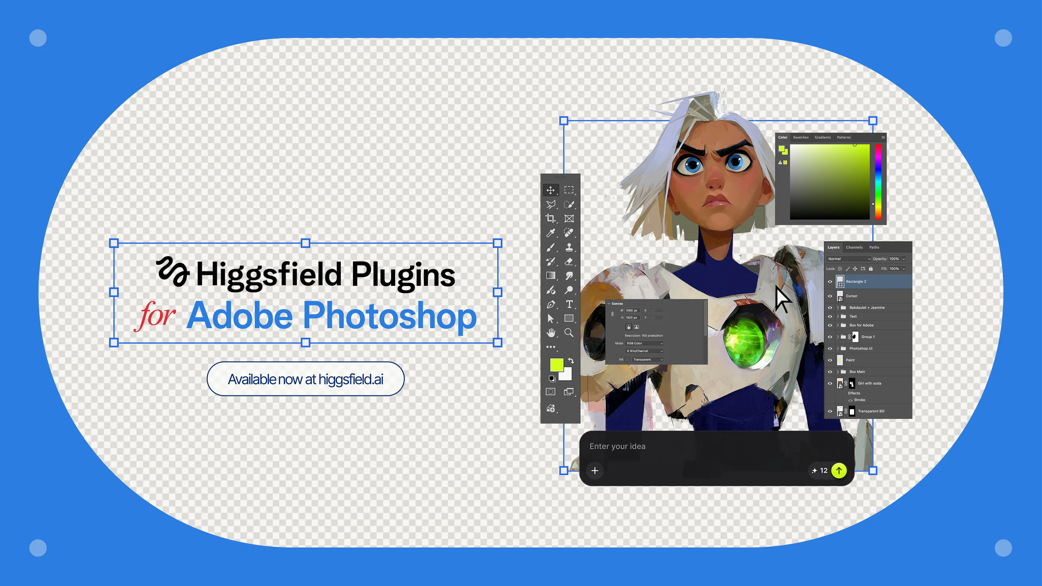 Higgsfield Plugins for Adobe Photoshop