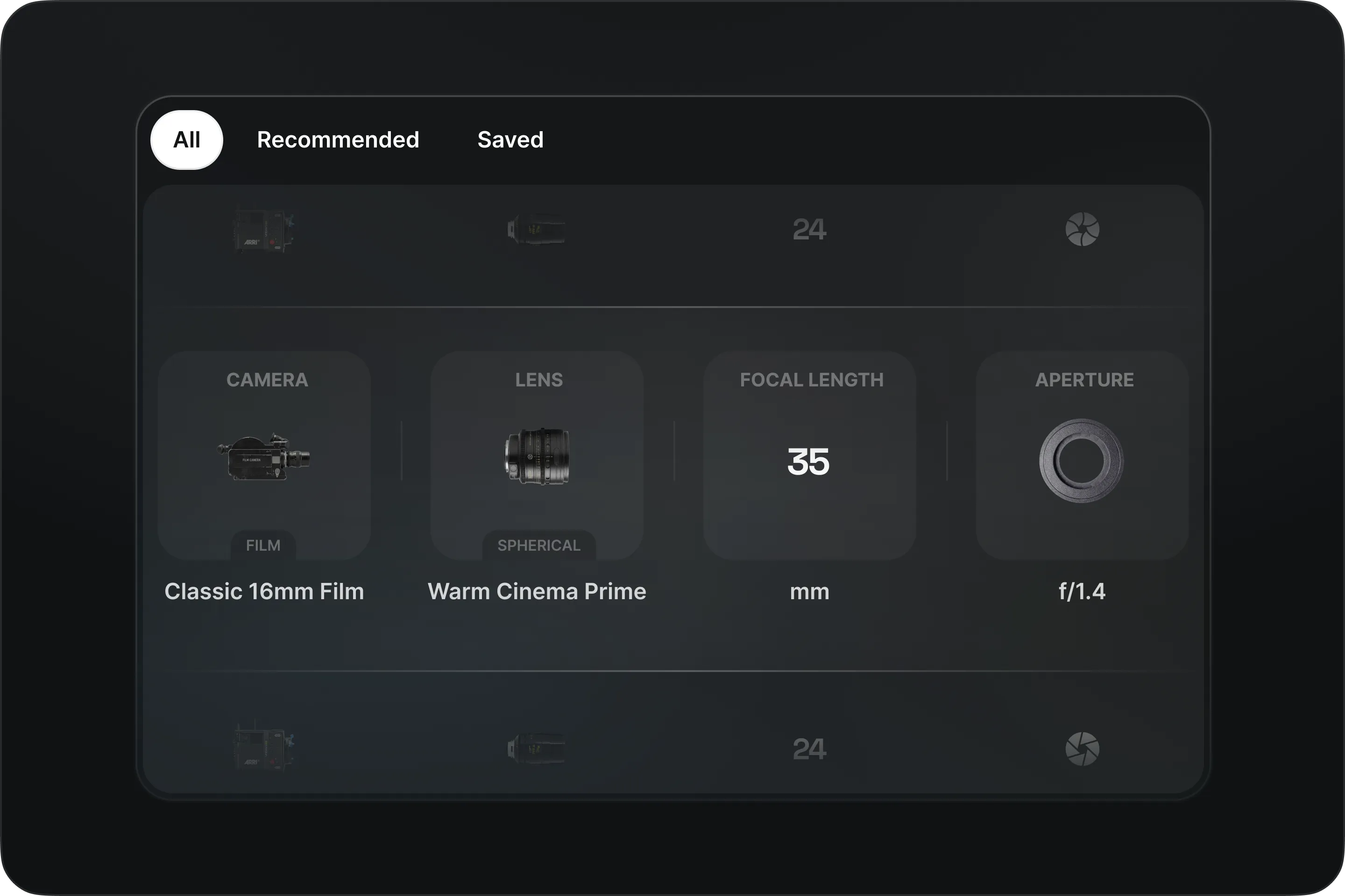 Cinema feature preview