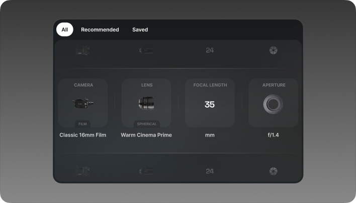 Bespoke Optical Stack