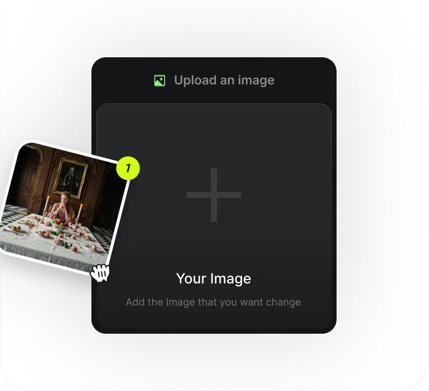 Upload your Image: Drag and drop the image you want to edit. We support all major formats including JPG and PNG